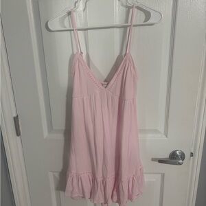 LA Hearts Light Pink Babydoll Dress
